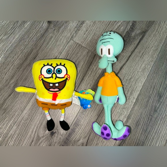 Vintage‎ 2002 SpongeBob SquarePants & Squidward - Picture 1 of 7